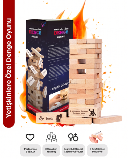 Povetic™ Erotik Jenga